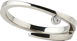 パラジウムの指輪